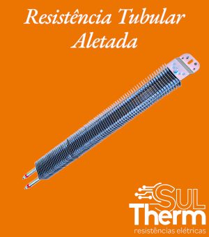 RESISTÊNCIA TUBULAR ALETADA 
